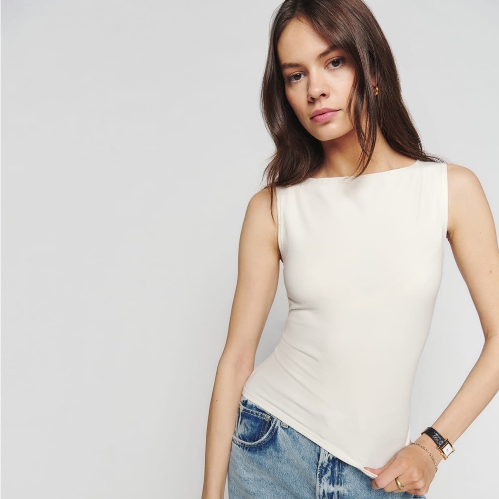 REFORMATION Dusk Knit Top
